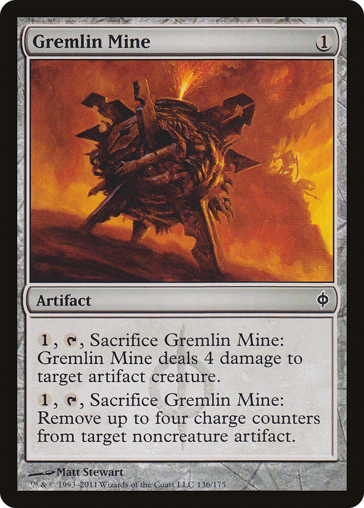 Gremlin Mine (136) - New Phyrexia