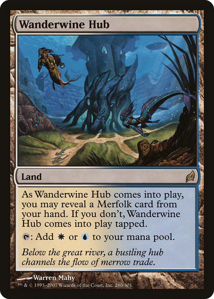 Wanderwine Hub (280) Foil - Lorwyn