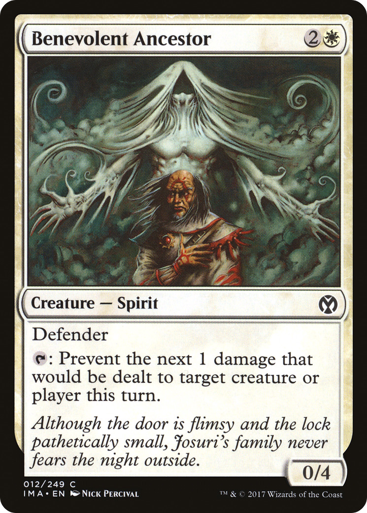 Benevolent Ancestor (012) Foil - Iconic Masters