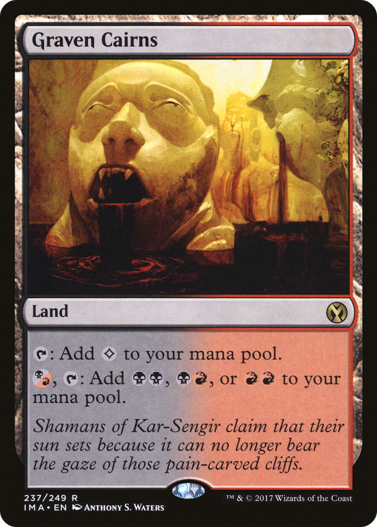 Graven Cairns (237) Foil - Iconic Masters