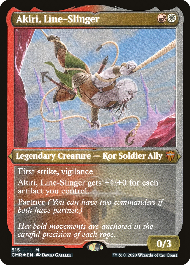 Akiri, Line-Slinger (515) Foil - Commander Legends