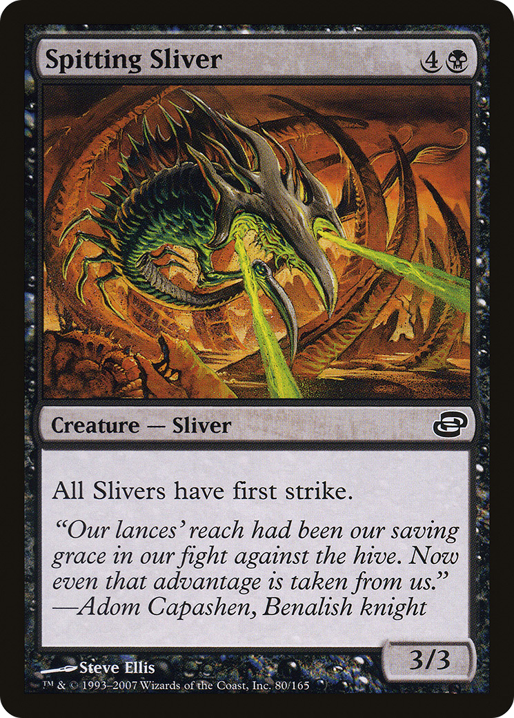 Spitting Sliver (080) Foil - Planar Chaos