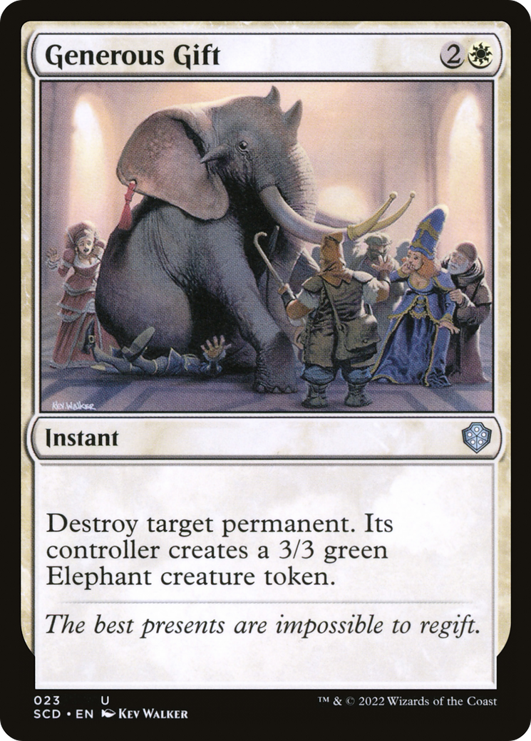 Generous Gift (023) - Starter Commander Decks