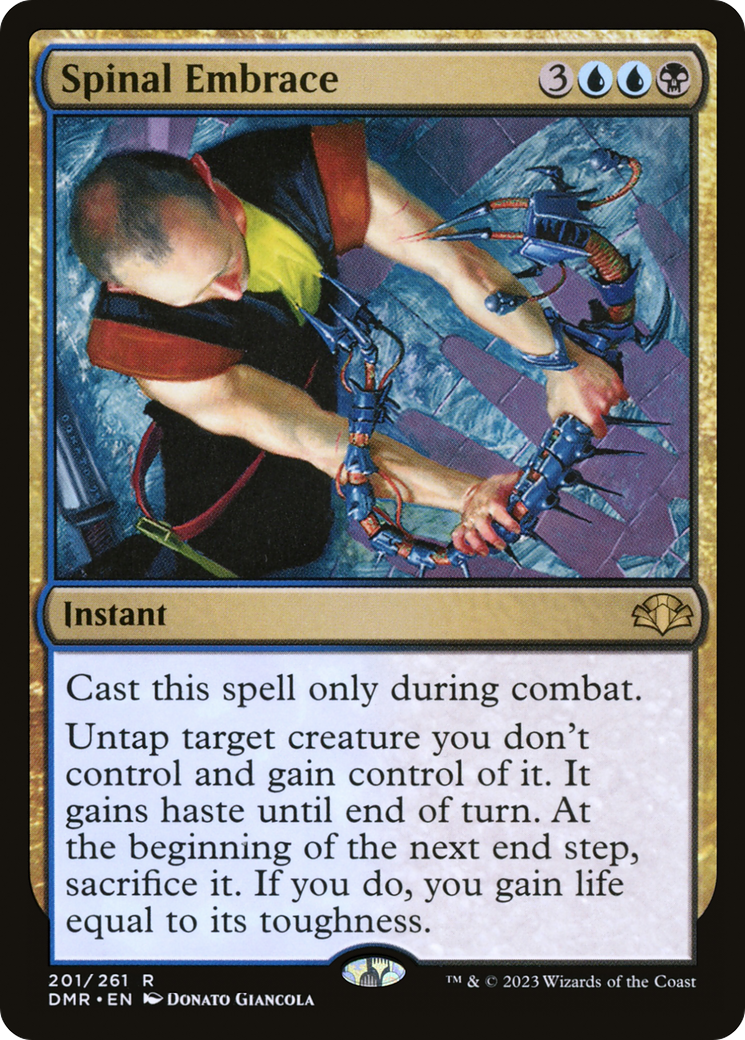 Spinal Embrace (201) Foil - Dominaria Remastered