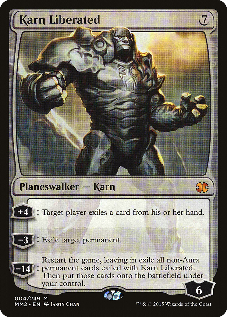 Karn Liberated (004) Foil - Modern Masters 2015
