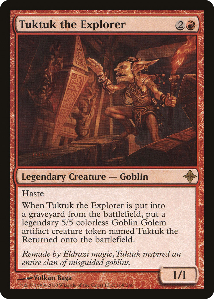 Tuktuk the Explorer (169) Foil - Rise of the Eldrazi