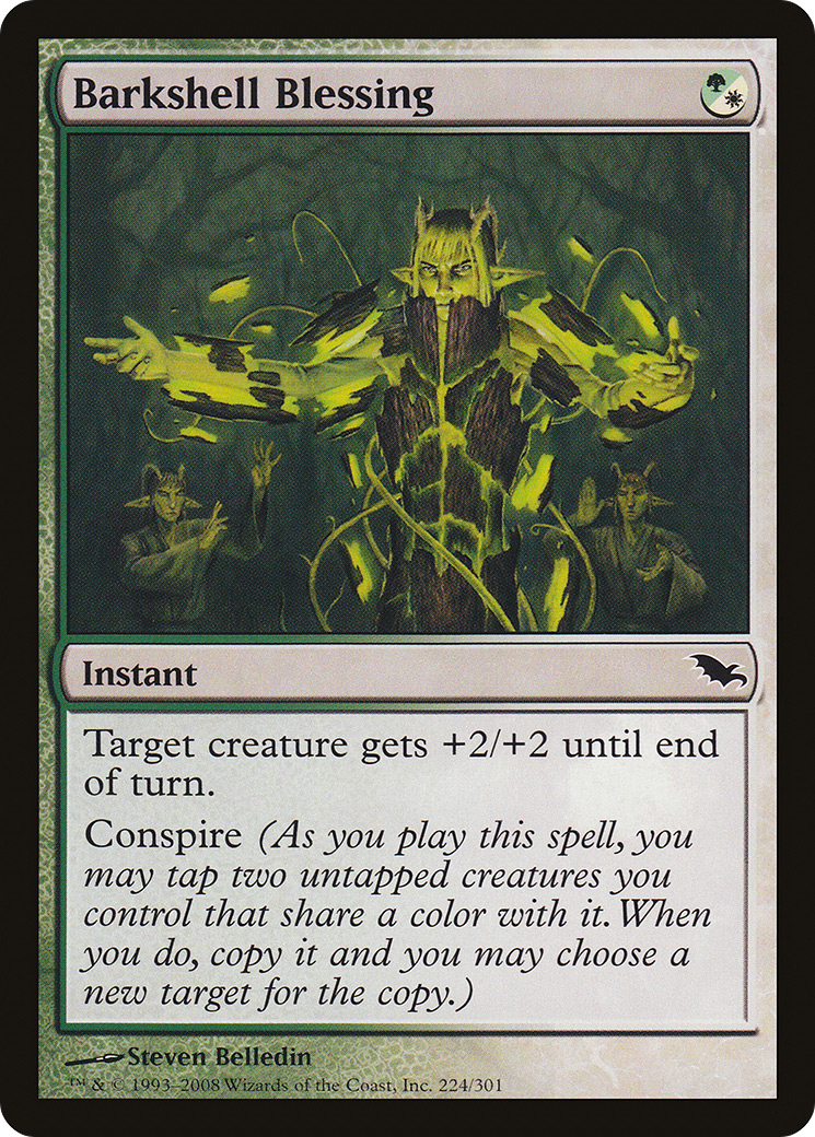 Barkshell Blessing (224) Foil - Shadowmoor