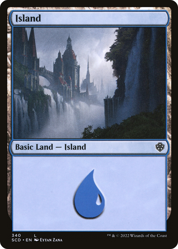 Island (340) - Starter Commander Decks