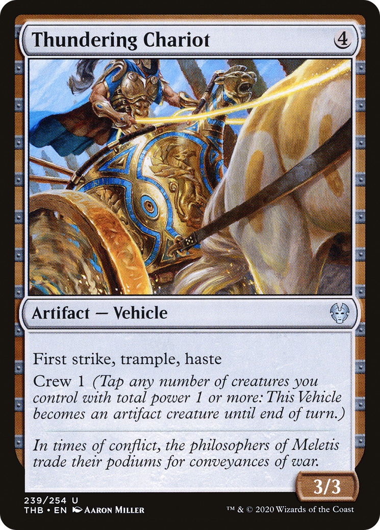Thundering Chariot (239) - Theros Beyond Death