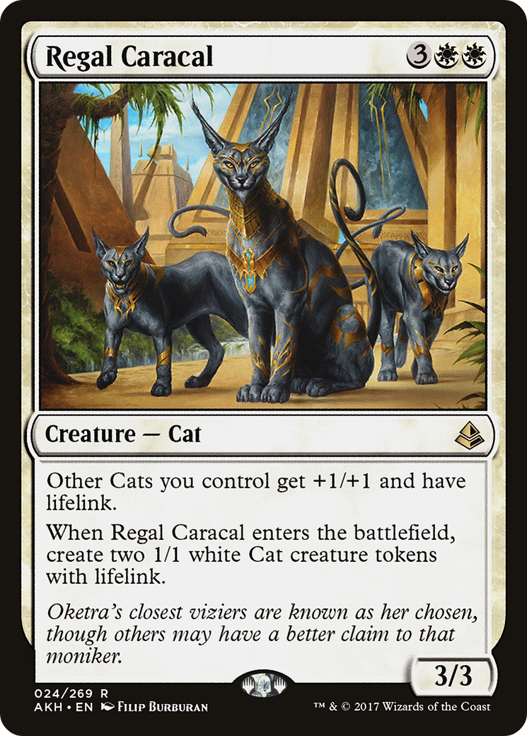 Regal Caracal (024) Foil - Amonkhet