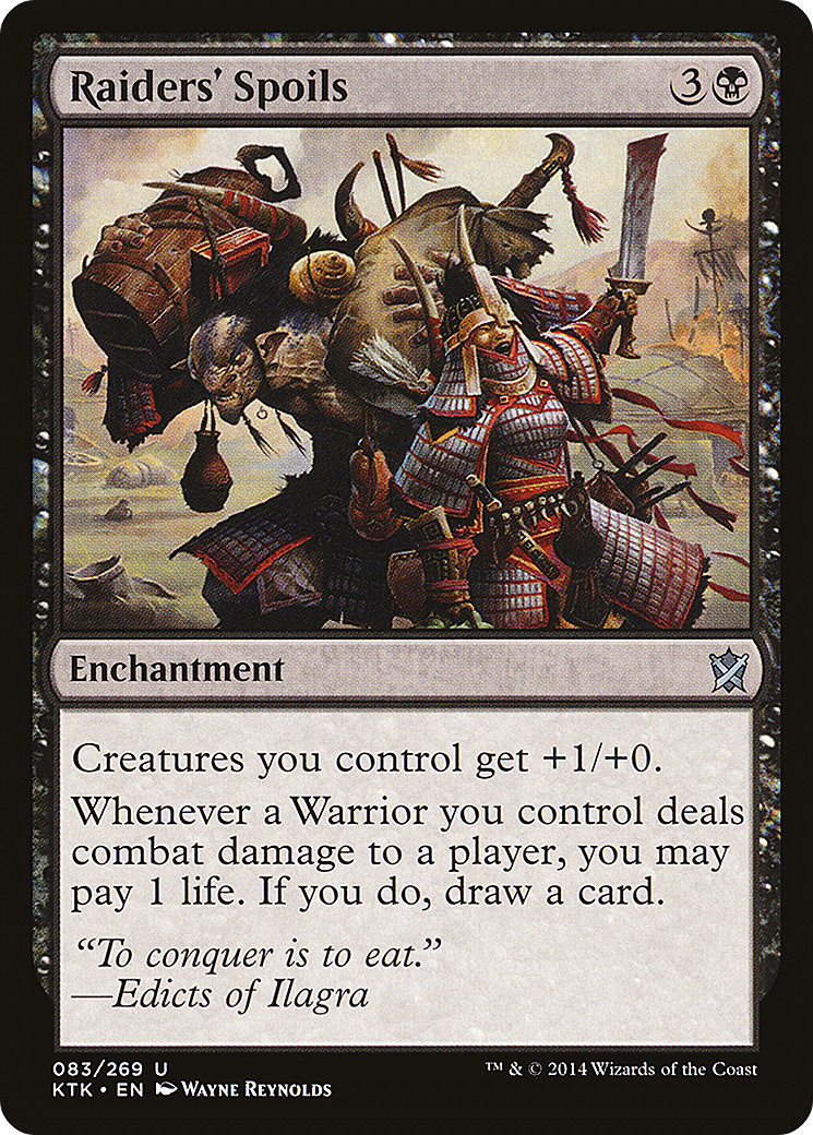 Raiders' Spoils (083) - Khans of Tarkir