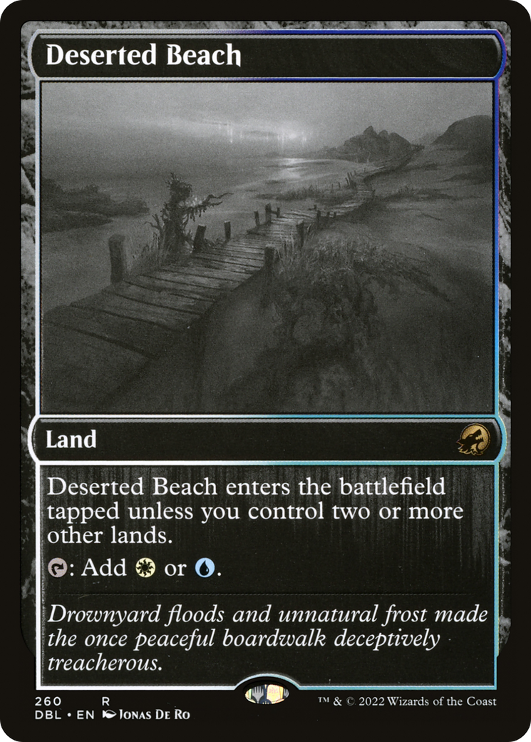 Deserted Beach (260) - Innistrad: Double Feature