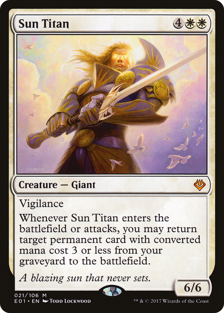 Sun Titan (021) - Archenemy: Nicol Bolas