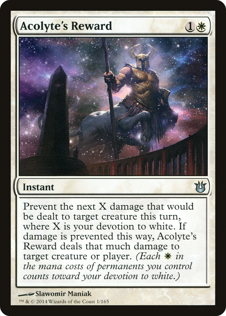 Acolyte's Reward (001) Foil - Born of the Gods