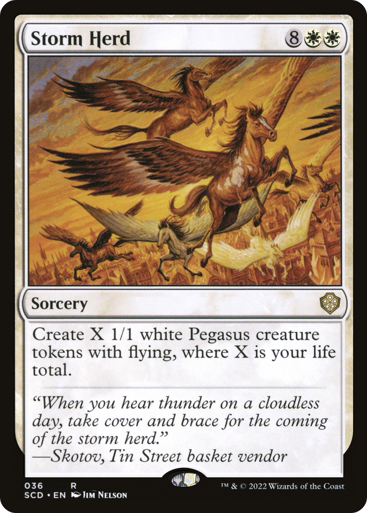 Storm Herd (036) - Starter Commander Decks
