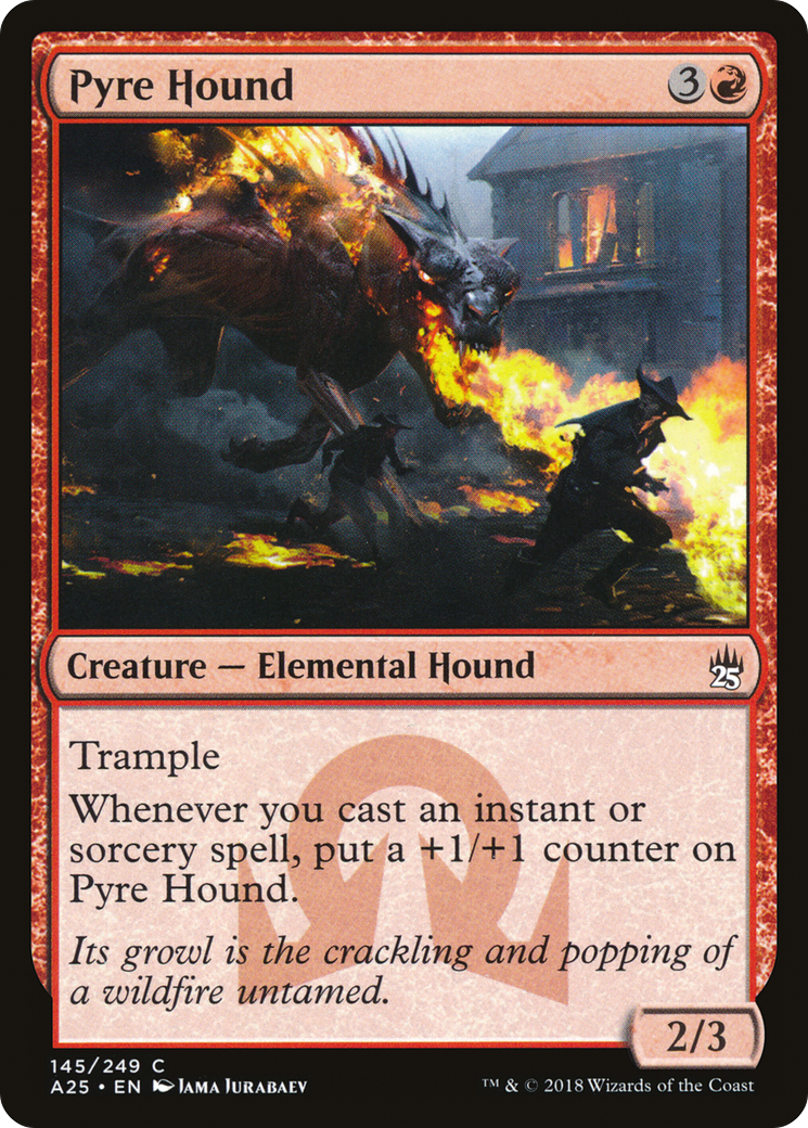 Pyre Hound (145) Foil - Masters 25