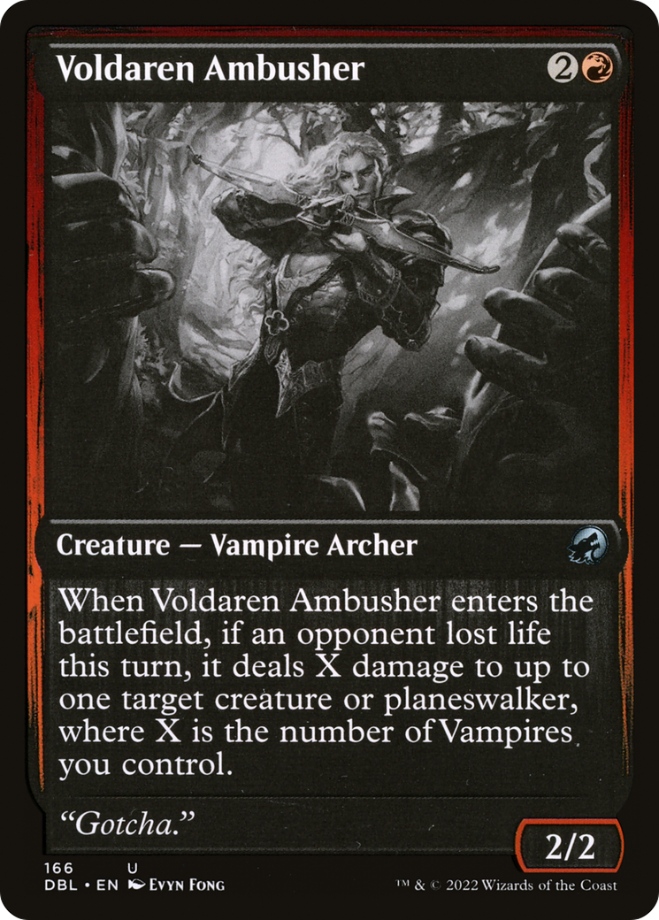 Voldaren Ambusher (166) - Innistrad: Double Feature
