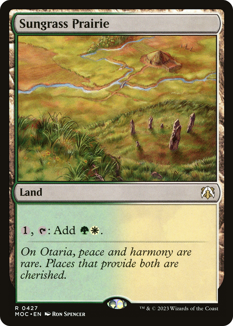 Sungrass Prairie (427) - March of the Machine Commander