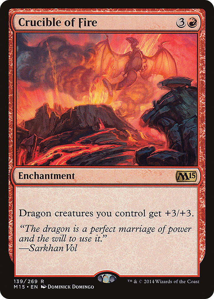 Crucible of Fire (139) Foil - Magic 2015