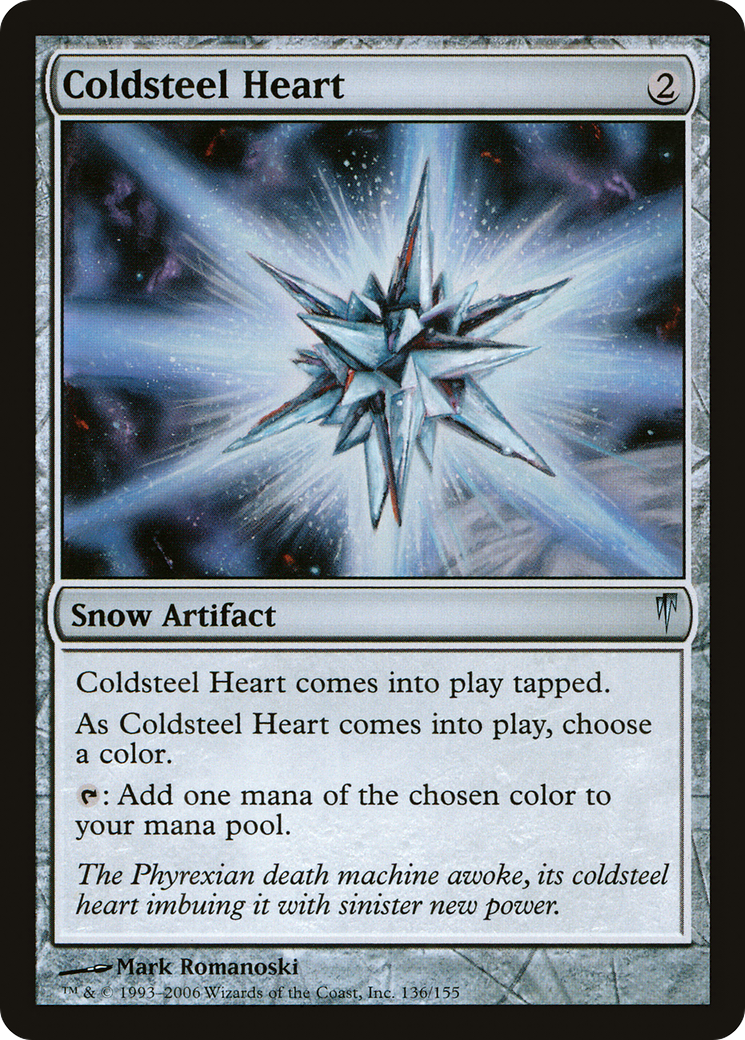 Coldsteel Heart (136) Foil - Coldsnap