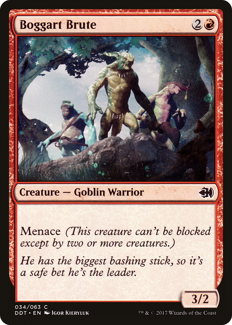 Boggart Brute (034) - Duel Decks: Merfolk vs. Goblins