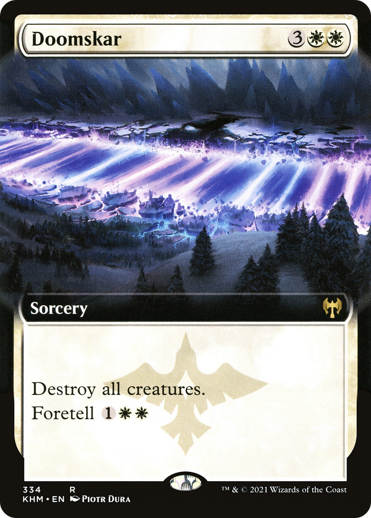 Doomskar (Extended Art) (334) Foil - Kaldheim