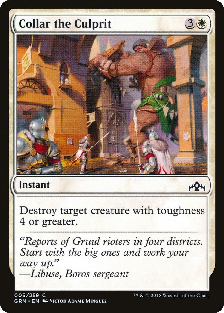 Collar the Culprit (005) Foil - Guilds of Ravnica