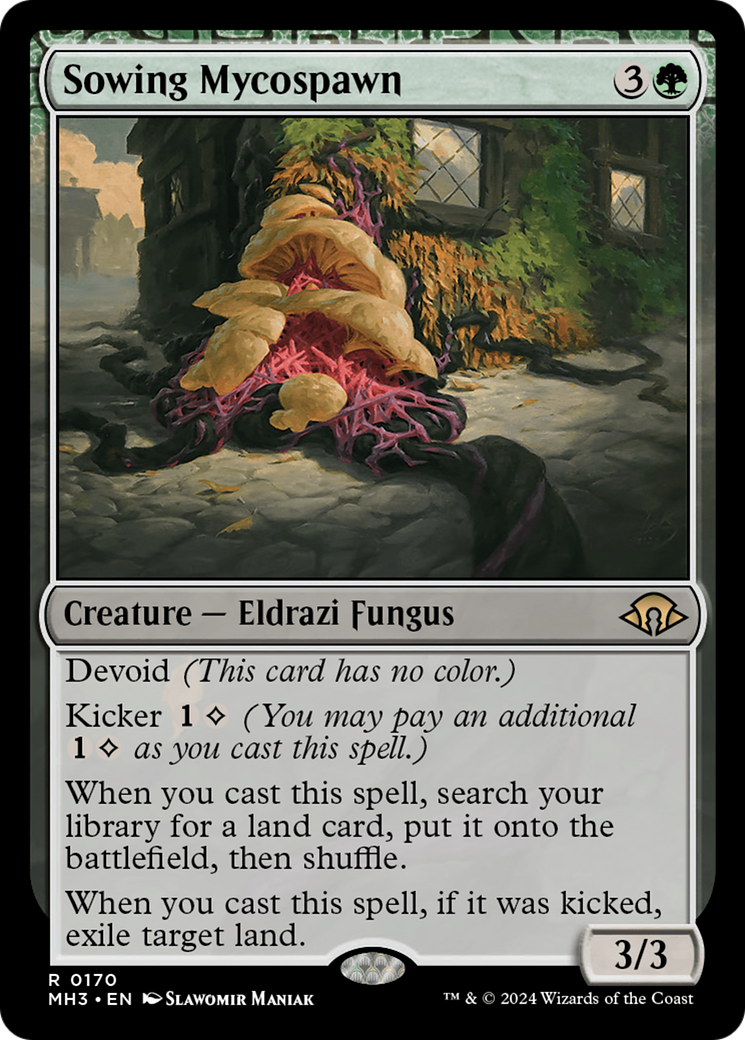 Sowing Mycospawn (170) Foil - Modern Horizons 3