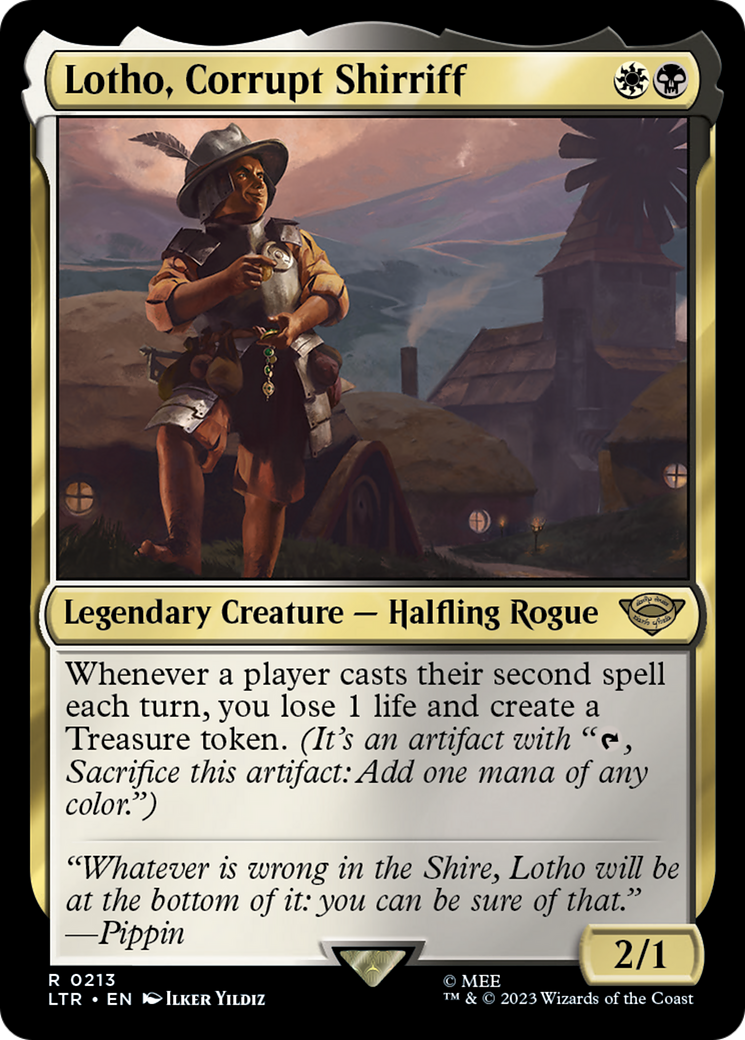 Lotho, Corrupt Shirriff (213) - The Lord of the Rings: Tales of Middle-earth