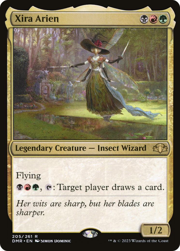 Xira Arien (205) Foil - Dominaria Remastered