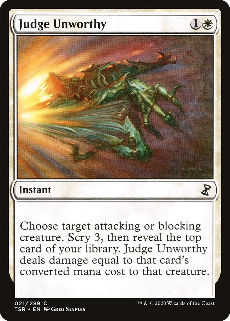 Judge Unworthy (021) - Time Spiral Remastered