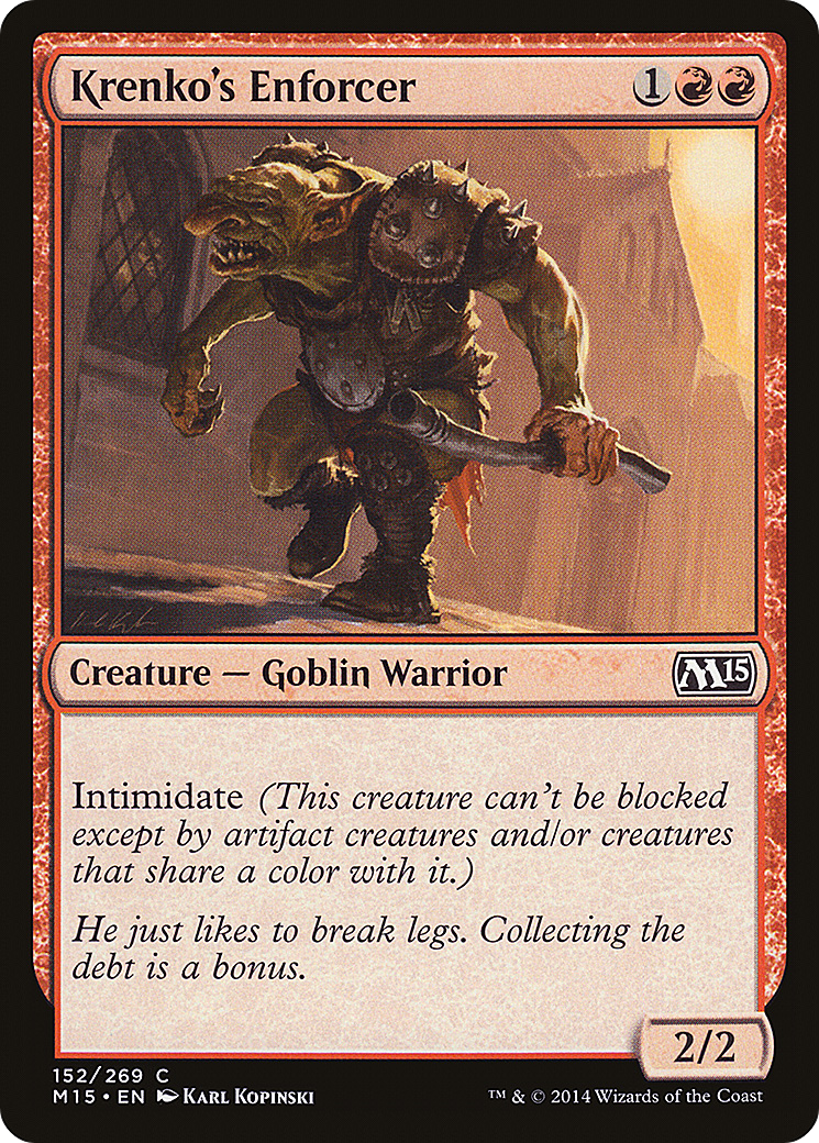 Krenko's Enforcer (152) Foil - Magic 2015