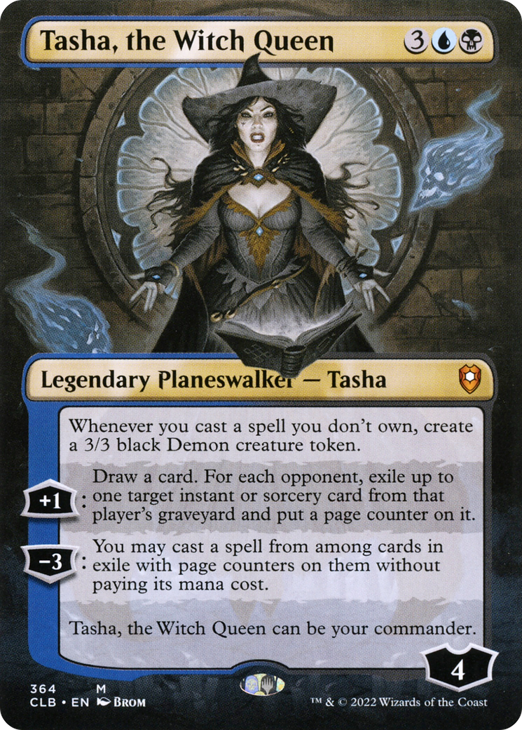 Tasha, the Witch Queen (Borderless) (364) - Commander Legends: Battle for Baldur's Gate