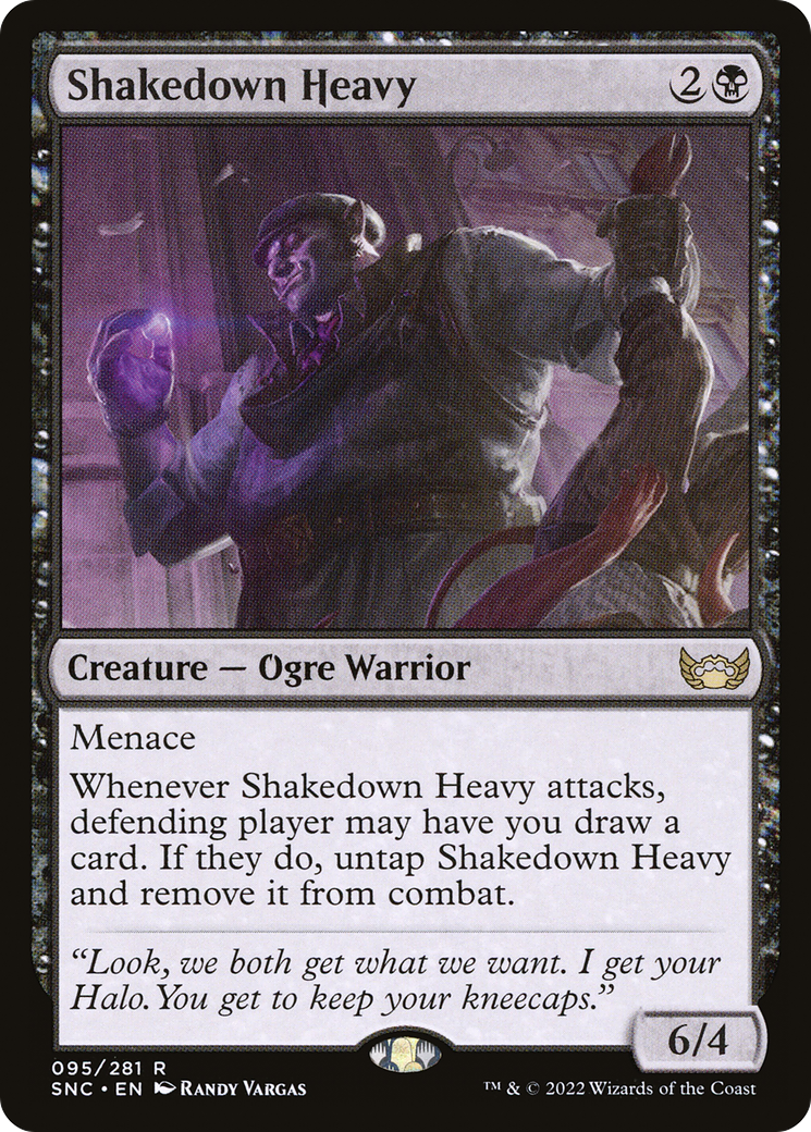 Shakedown Heavy (095) Foil - Streets of New Capenna