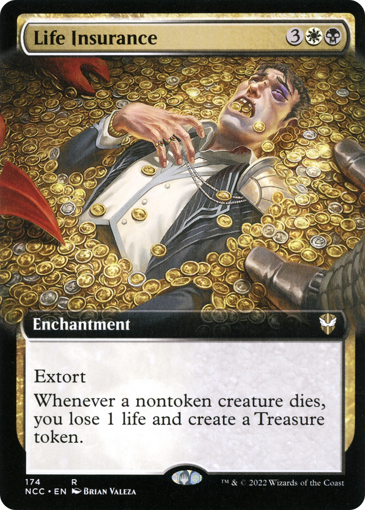 Life Insurance (Extended Art) (174) - New Capenna Commander