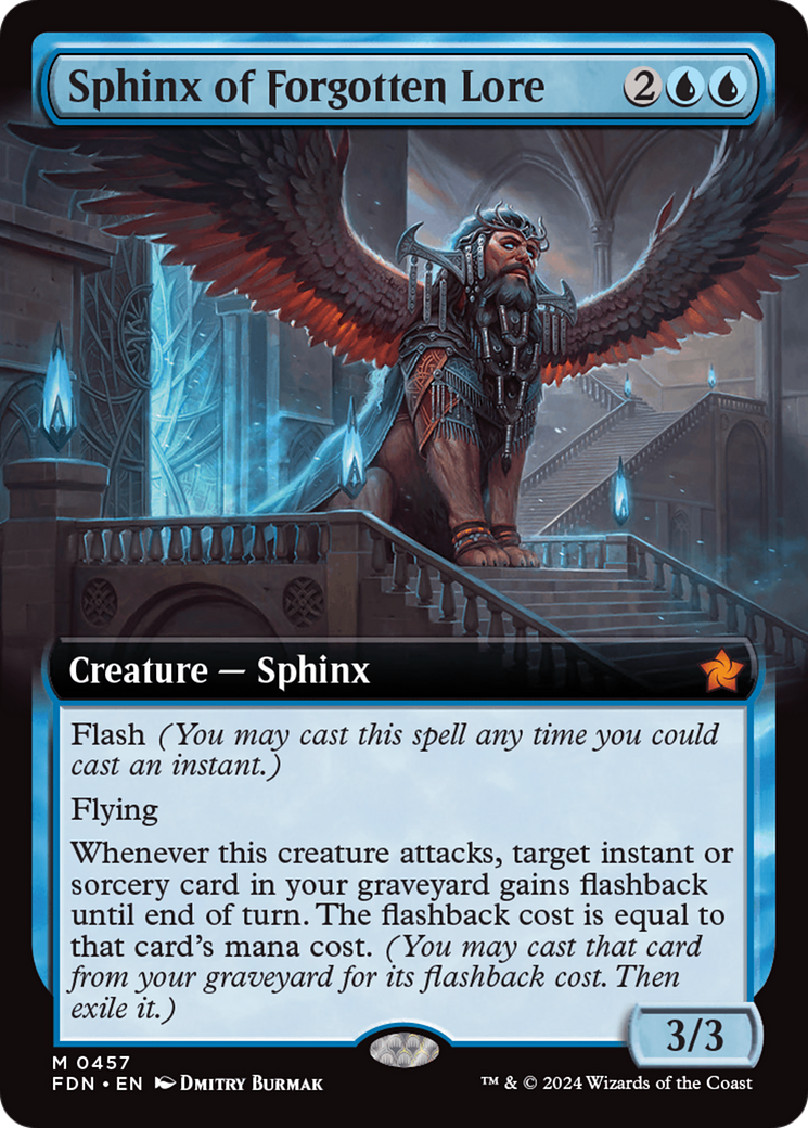 Sphinx of Forgotten Lore (Extended Art) (457) - Foundations