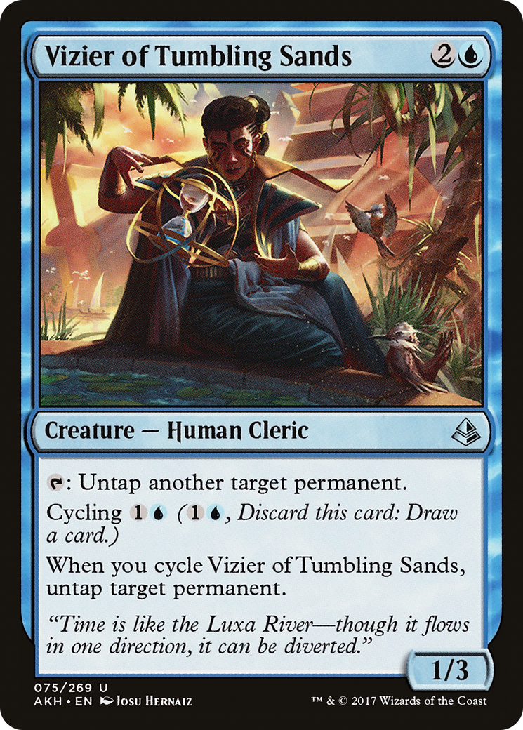 Vizier of Tumbling Sands (075) - Amonkhet
