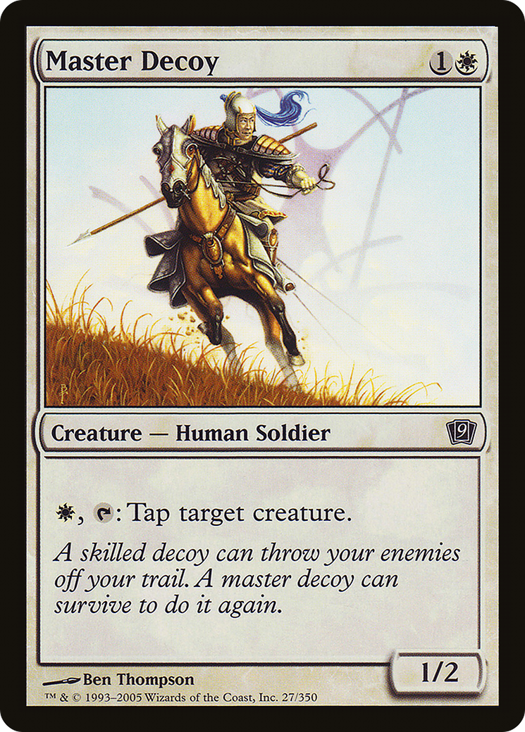 Master Decoy (027) Foil - Ninth Edition