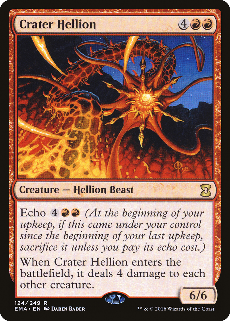 Crater Hellion (124) - Eternal Masters