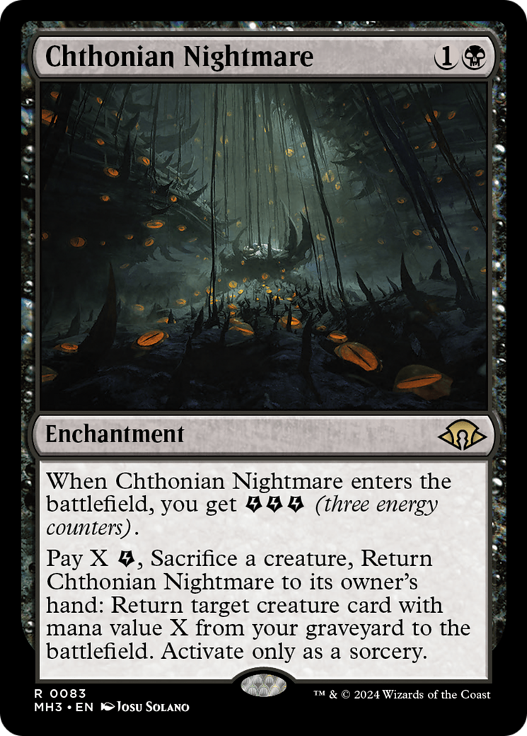 Chthonian Nightmare (083) Foil - Modern Horizons 3