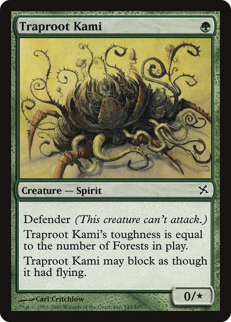 Traproot Kami (147) Foil - Betrayers of Kamigawa