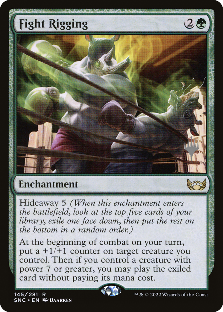 Fight Rigging (145p) Foil - Streets of New Capenna Promos
