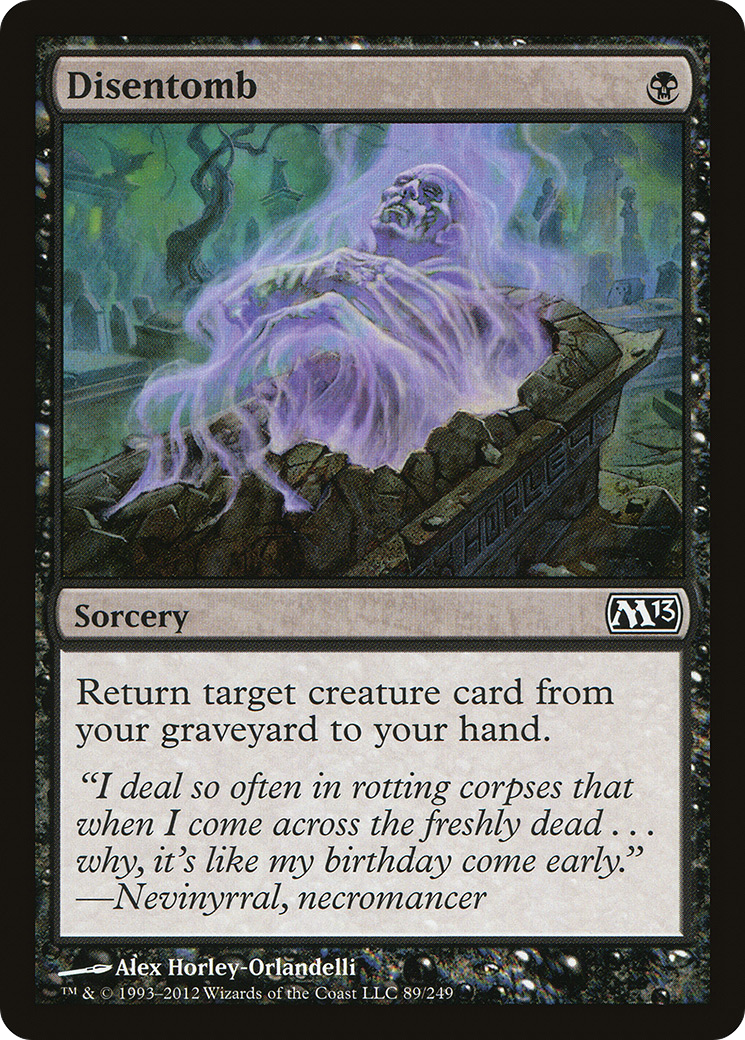 Disentomb (089) Foil - Magic 2013