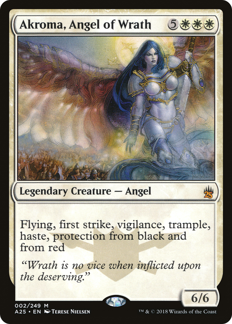 Akroma, Angel of Wrath (002) - Masters 25