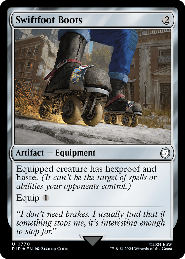 Swiftfoot Boots (Surge Foil) (770) Foil - Fallout