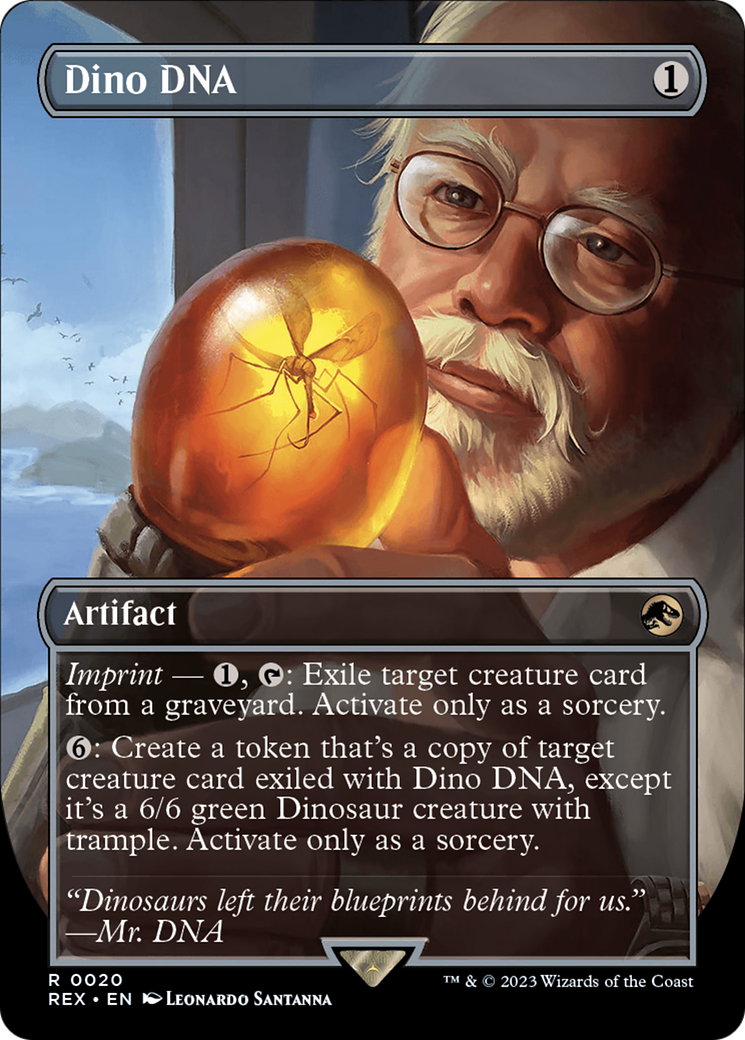Dino DNA (Borderless) (020) - Jurassic World Collection
