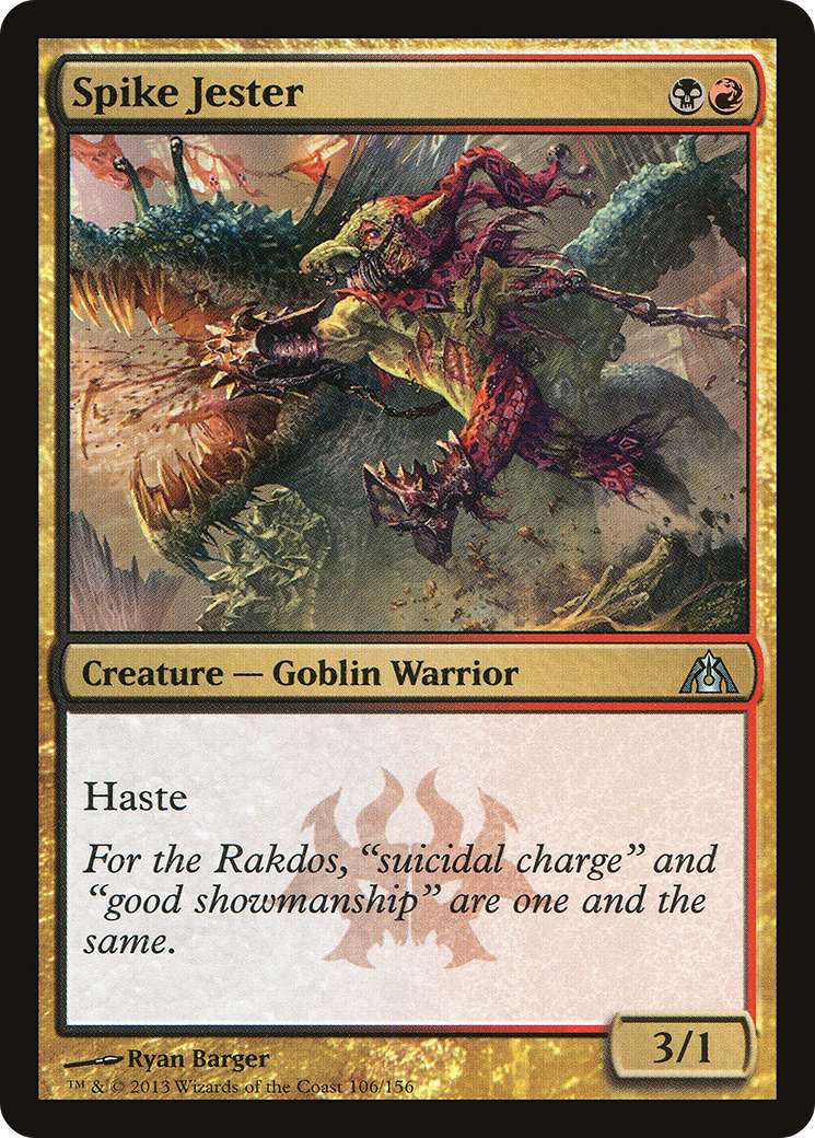 Spike Jester (106) Foil - Dragon's Maze