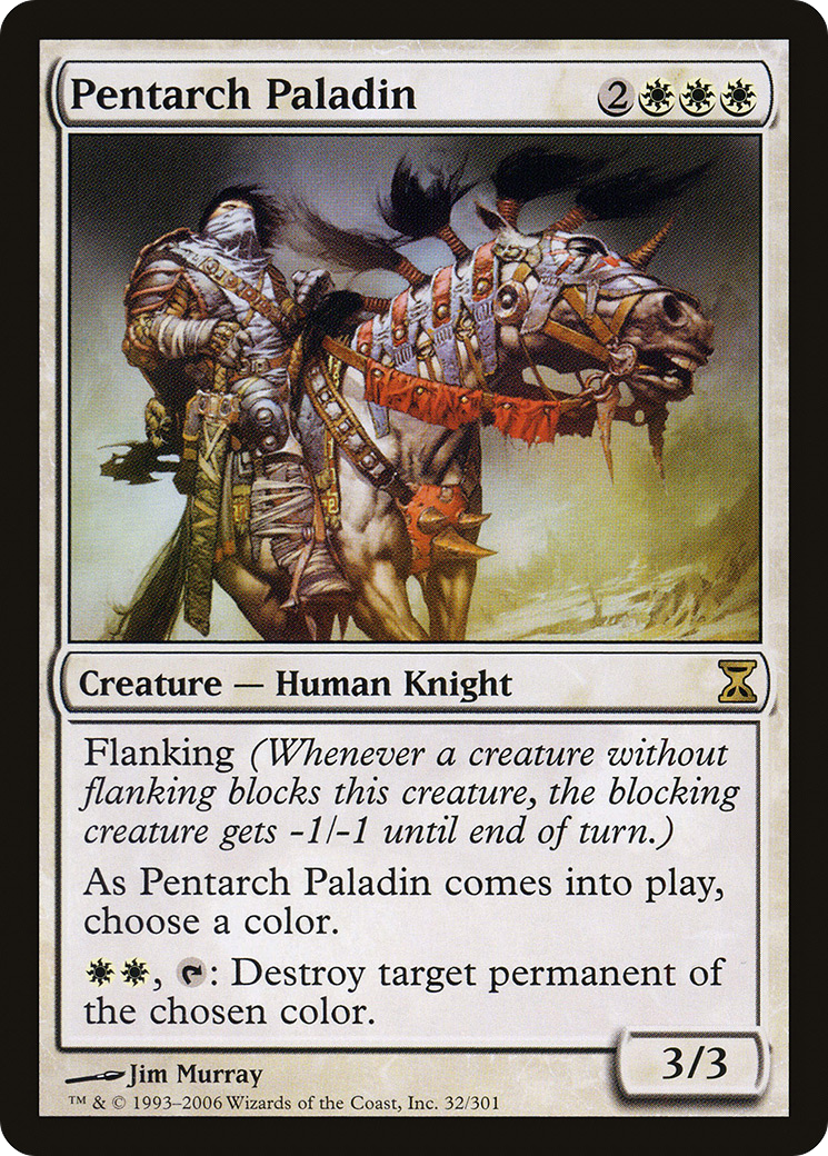 Pentarch Paladin (032) - Time Spiral