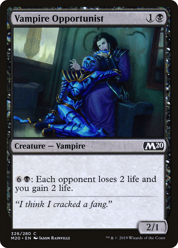 Vampire Opportunist (326) - Core Set 2020