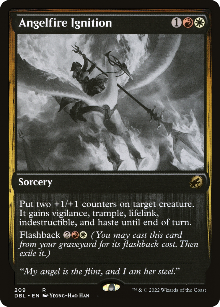 Angelfire Ignition (209) Foil - Innistrad: Double Feature